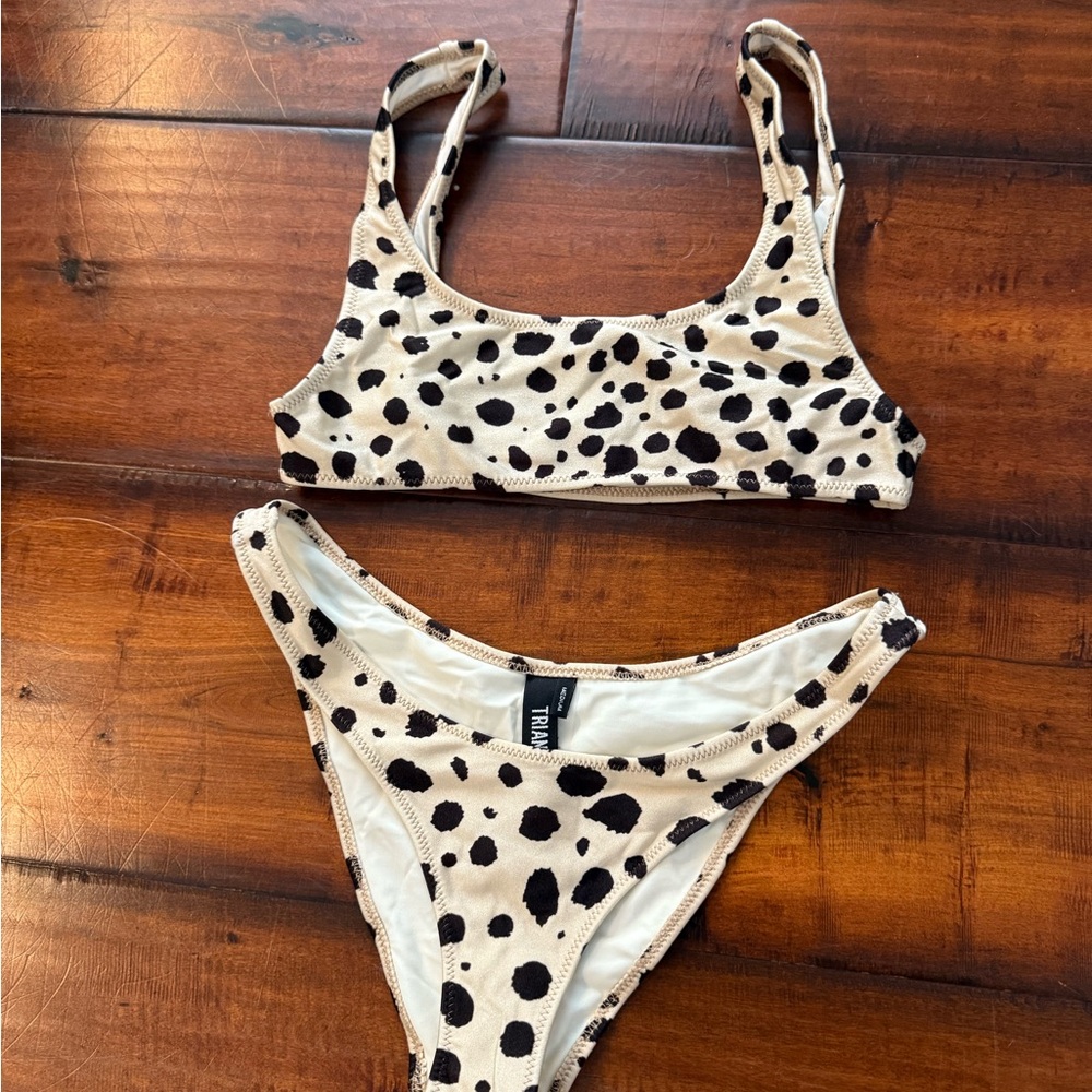 Triangl Spotted Bikini Set